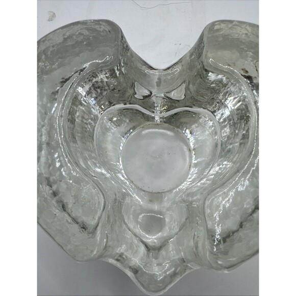 Tea Warmer Light Holder Glasdesign George Shutte Art Glass 5 Trivet Germany 1970 - Picture 4 of 9